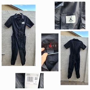 Jordan Charcoal Utility Jumpsuit